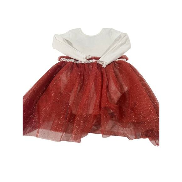 Charlotte & Star Baby Girl 18M Holiday Bodysuit Dress - Picture 4 of 6